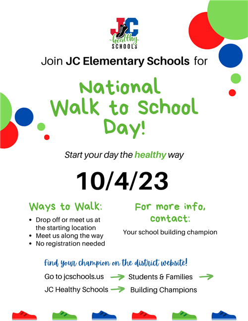 Walk to School Day Flyer